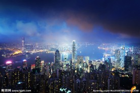 繁华的都市景色