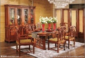 高档实木餐厅家具家私