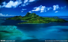 海中小岛