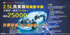 广汽丰田 凯美瑞 双擎