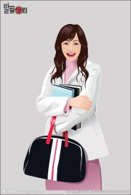 时尚美女免费AI矢量素材下载