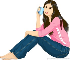 美女矢量图片免费下载