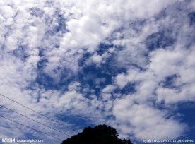 白云天空