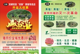 猪肉dm单