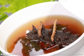 虫草炖海参