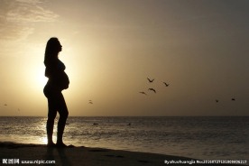 海边孕妇