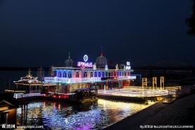 松花江夜景