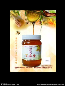 蜂蜜海报