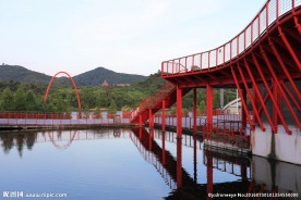 大侠谷湿地廊桥