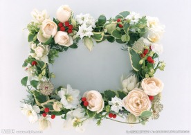 鲜花花环