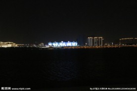 夜色中建筑