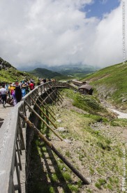 天池西坡阶梯