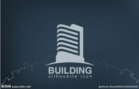 建筑物楼房矢量LOGO素材