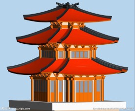 古建筑模型