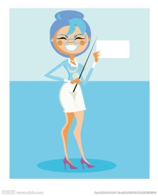 卡通老师人物形象