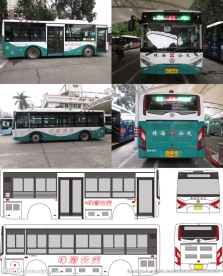珠海公交车车型图B
