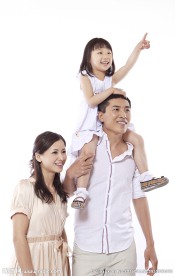 一家三口