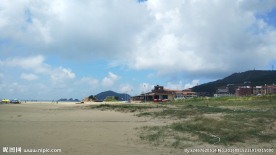 舟山嵊泗列岛南长涂沙滩
