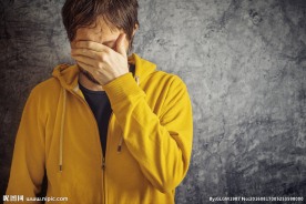沮丧的男人