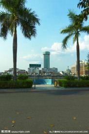 江河两岸 摩天大楼