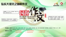 语文教育展板