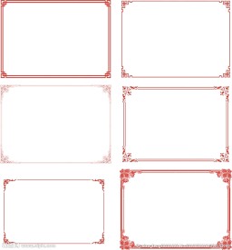 花纹边框