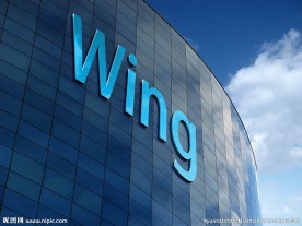 企业户外LOGO 展示样机