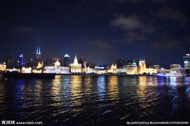 上海黄浦江夜景