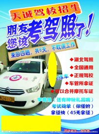 驾校招生