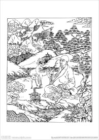 版画  装饰画 鹿