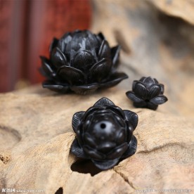 黑檀木莲花详情页