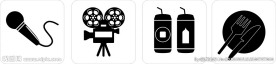 话筒   KTV    摄像机
