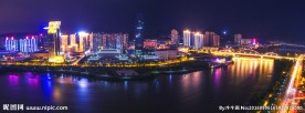 滨河路夜景