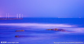大海晨曦