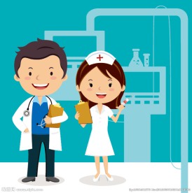 卡通医生护士