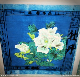 牡丹国画手绘