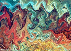 水彩油画彩色背景