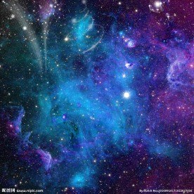 多彩星空素材