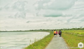 滴水湖徒步旅行