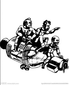 黑白漫画