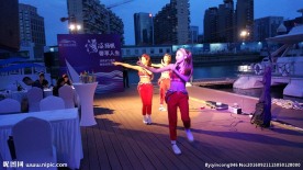 五缘湾游艇汇舞蹈