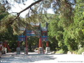 香山公园风景