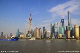 浦江两岸风光