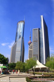 浦江两岸风光
