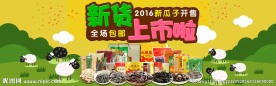 电商淘宝天猫全屏轮播河套葵花籽