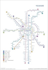 成都地铁线路图