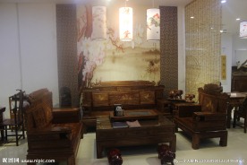 红木沙发