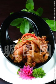 干炸五花肉片