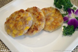香煎粟米饼