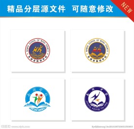 学校logo